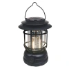Retro charging Bluetooth music lantern, adjustable flame light, tungsten filament light, American retro camping light, ambient light details Picture